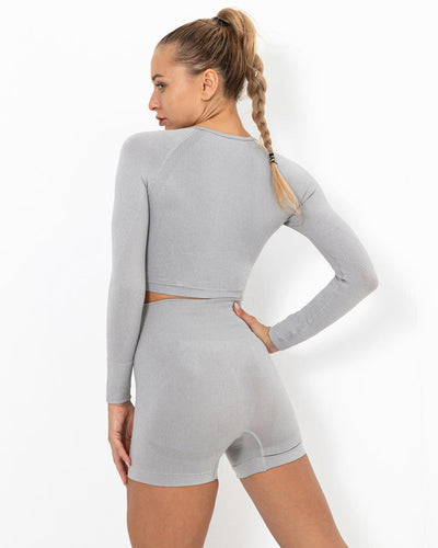 Felicity Seamless Shorts - Hellgrau