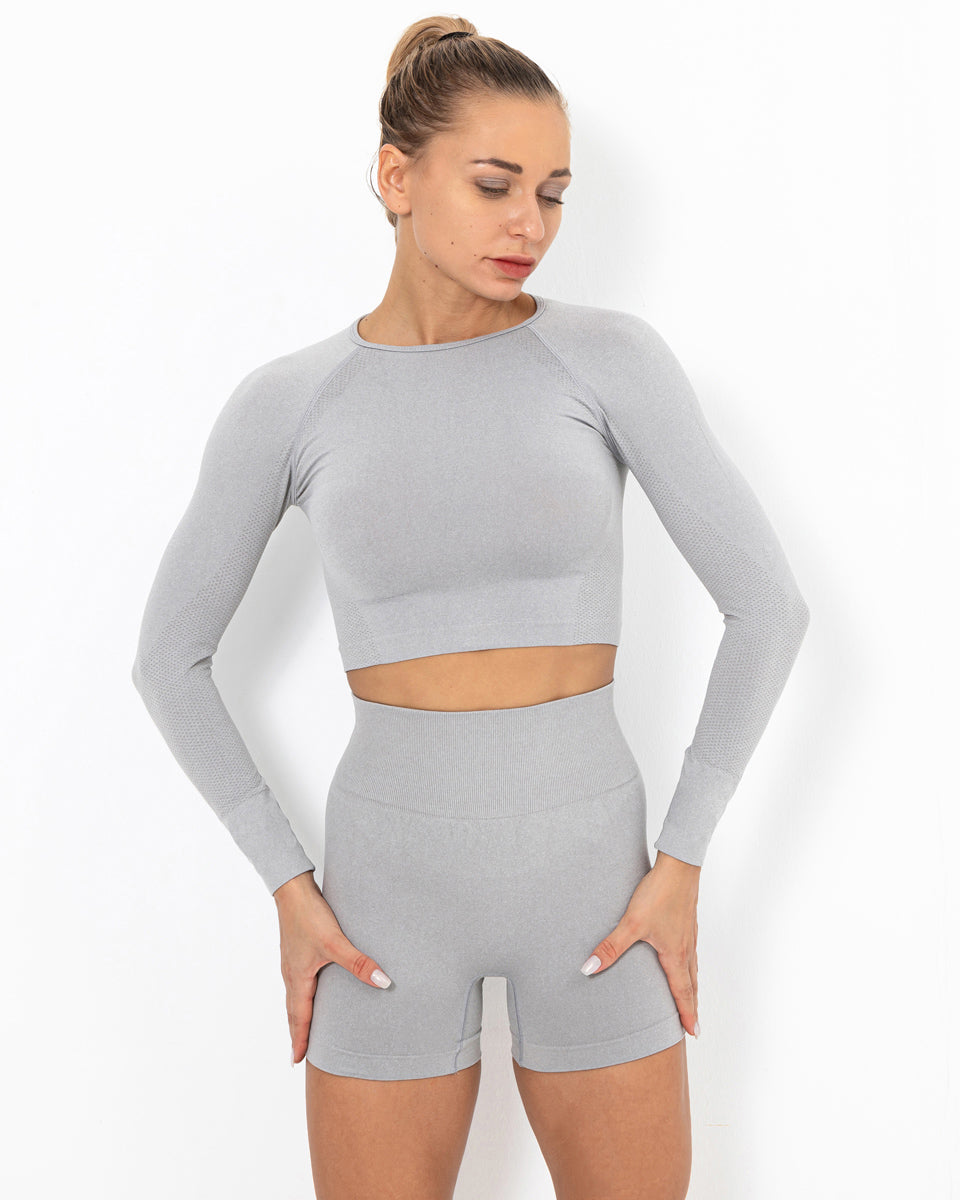 Felicity Seamless Shorts - Hellgrau