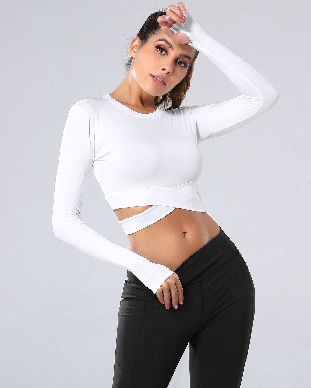 Georgia Rush Long Sleeve - Weiß