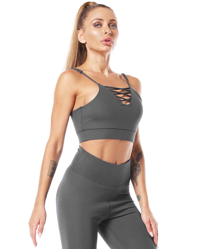 Gizus Sport-BH - Grau