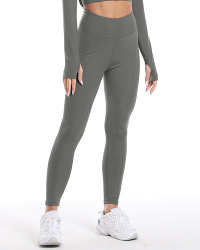 Gizus Scrunch Leggings - Grau