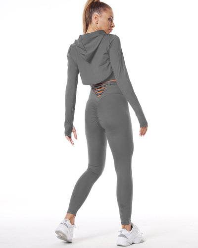 Gizus Scrunch Leggings - Grau