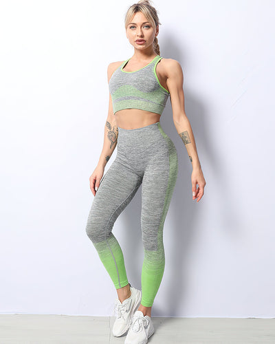 Harmony Seamless Leggings - Grün