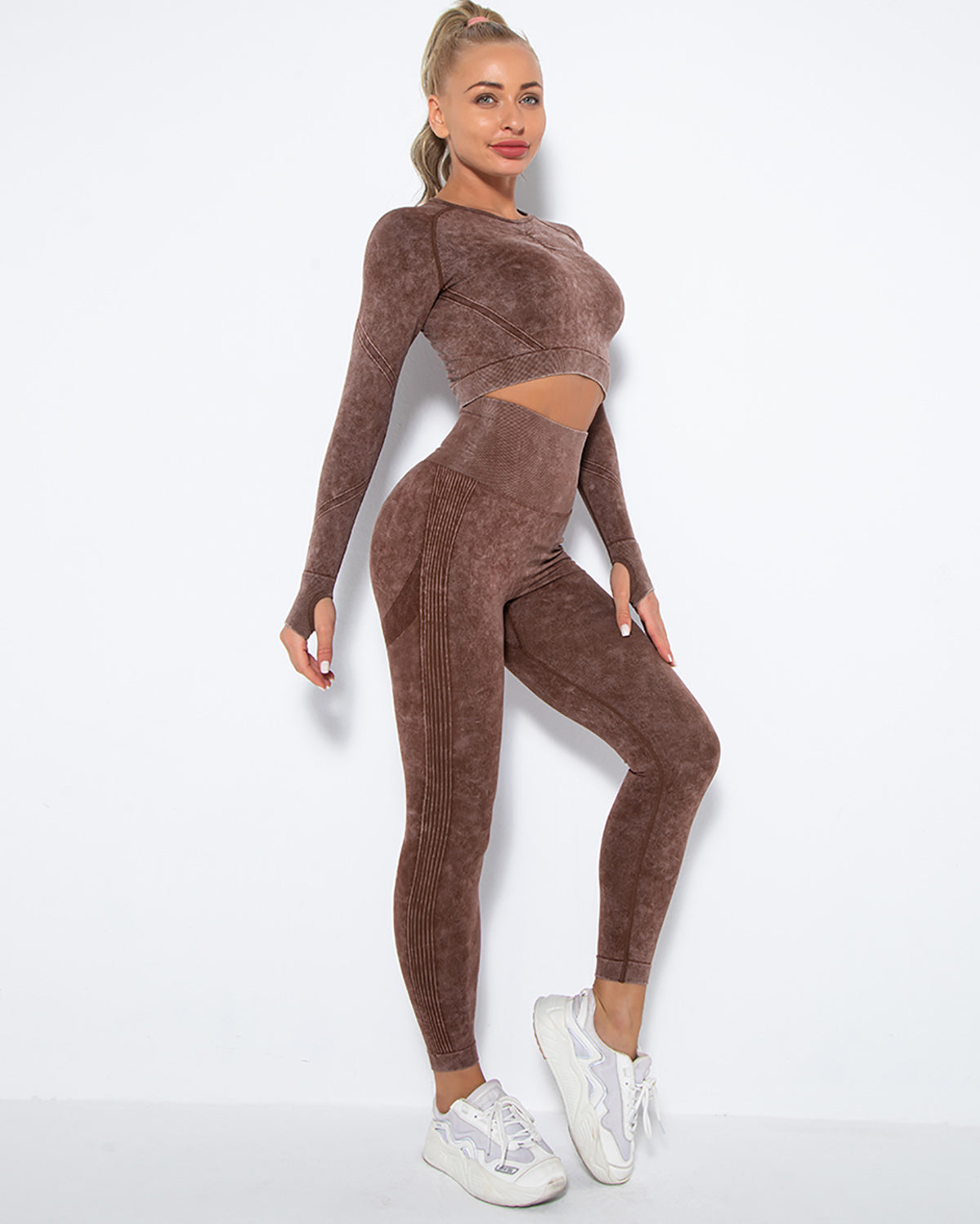 Idalyne Seamless Leggings - Braun