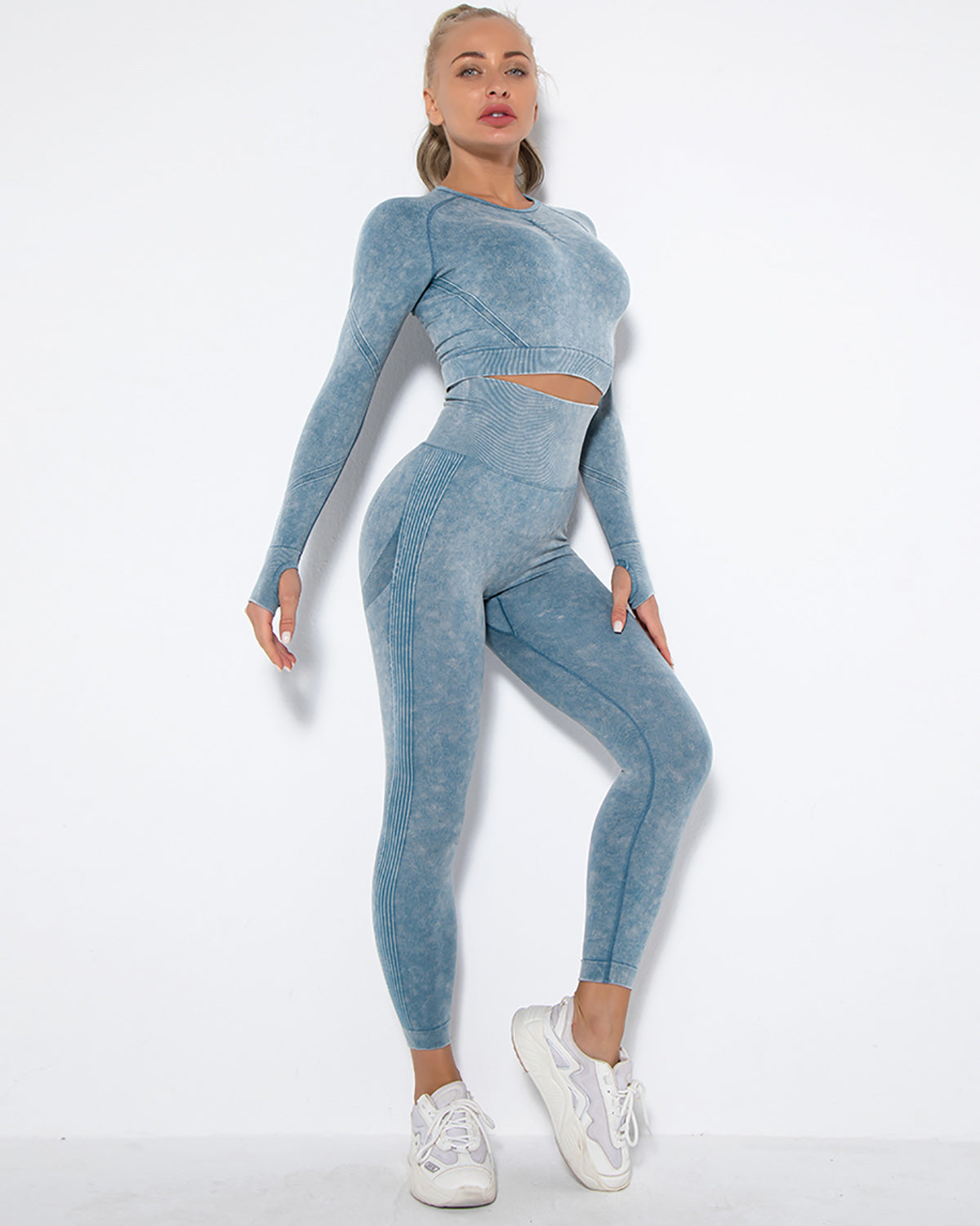 Idalyne Seamless Leggings - Blau