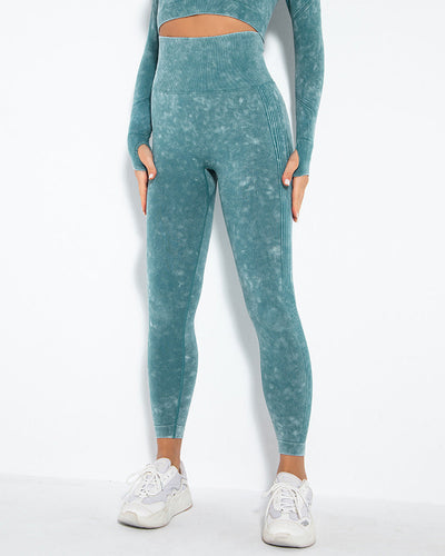 Idalyne Seamless Leggings - Petrol