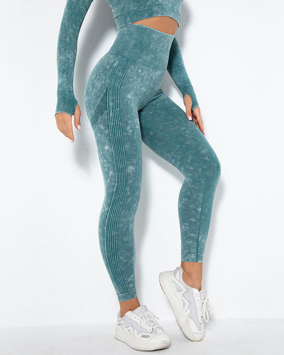 Idalyne Seamless Leggings - Petrol