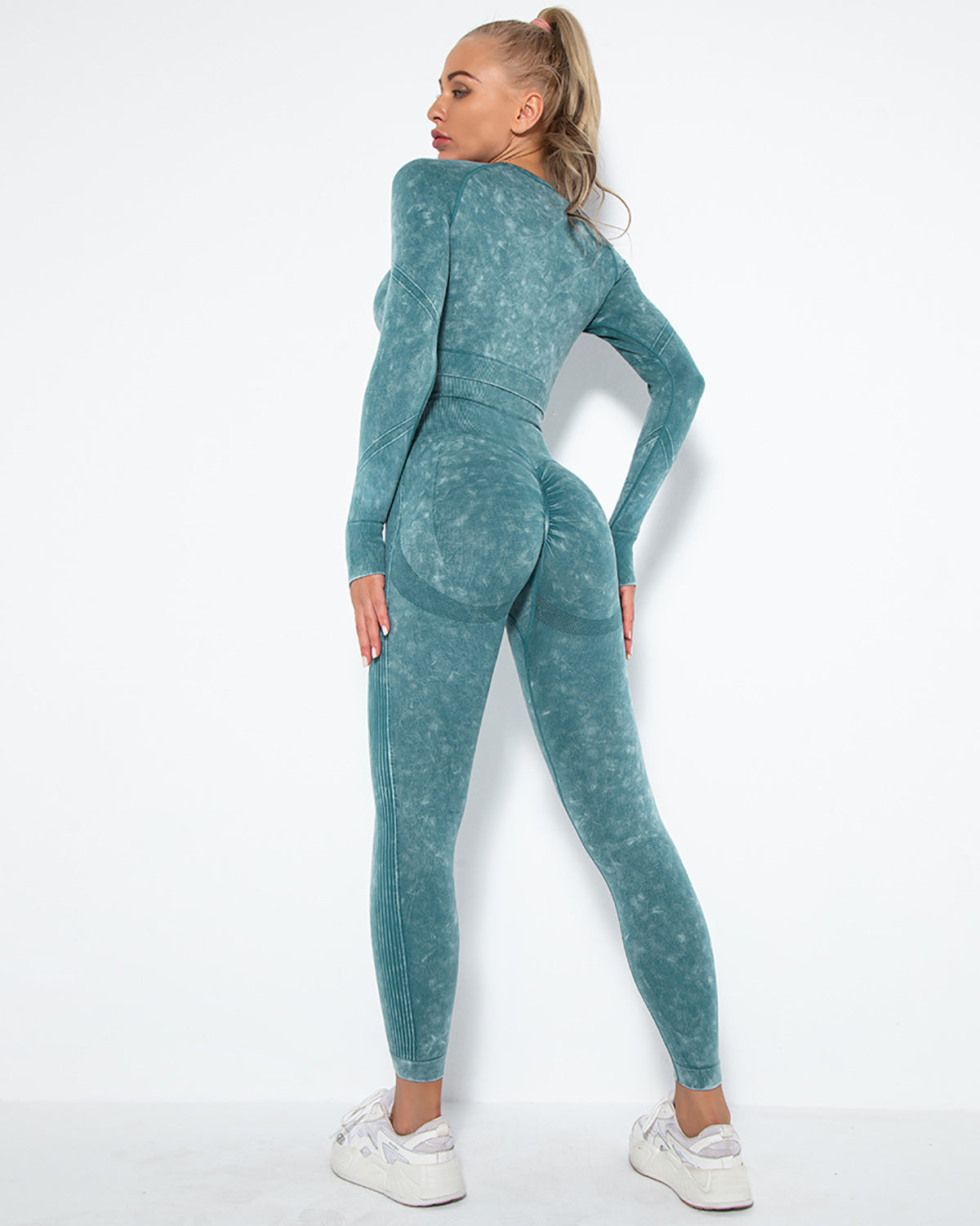 Idalyne Seamless Leggings - Petrol