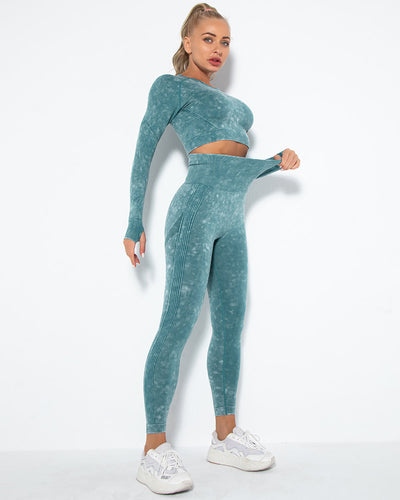 Idalyne Seamless Leggings - Petrol