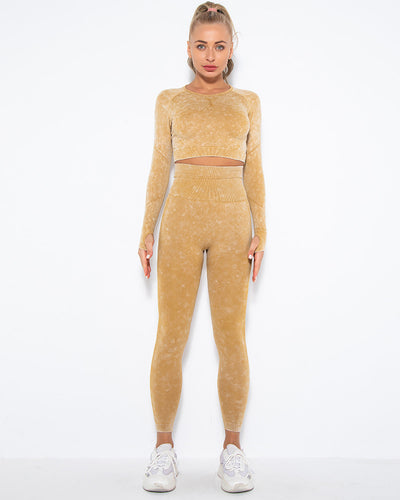 Idalyne Seamless Leggings - Gelb