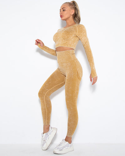 Idalyne Seamless Leggings - Gelb