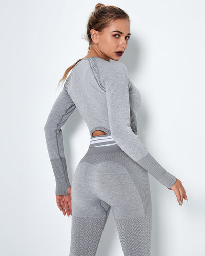 Imperia Seamless Long Sleeve - Grau