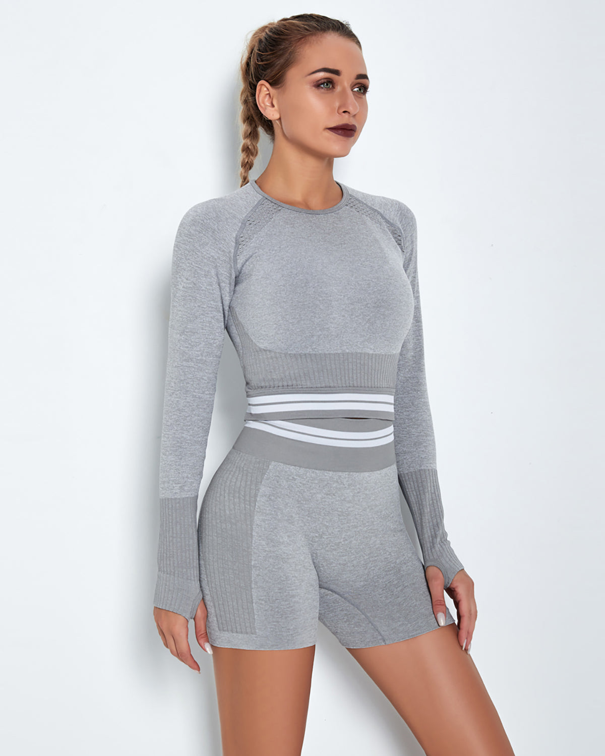 Imperia Seamless Long Sleeve - Grau