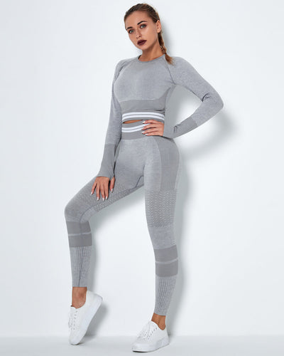 Imperia Seamless Long Sleeve - Grau