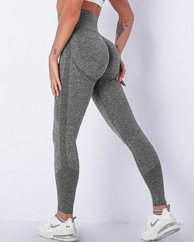 Jiulia Blanc Seamless Leggings - Grau