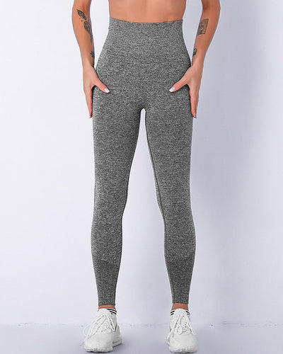 Jiulia Blanc Seamless Leggings - Grau