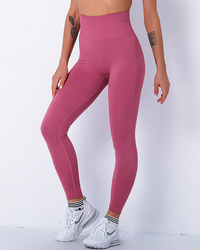 Jiulia Blanc Seamless Leggings - Rosé