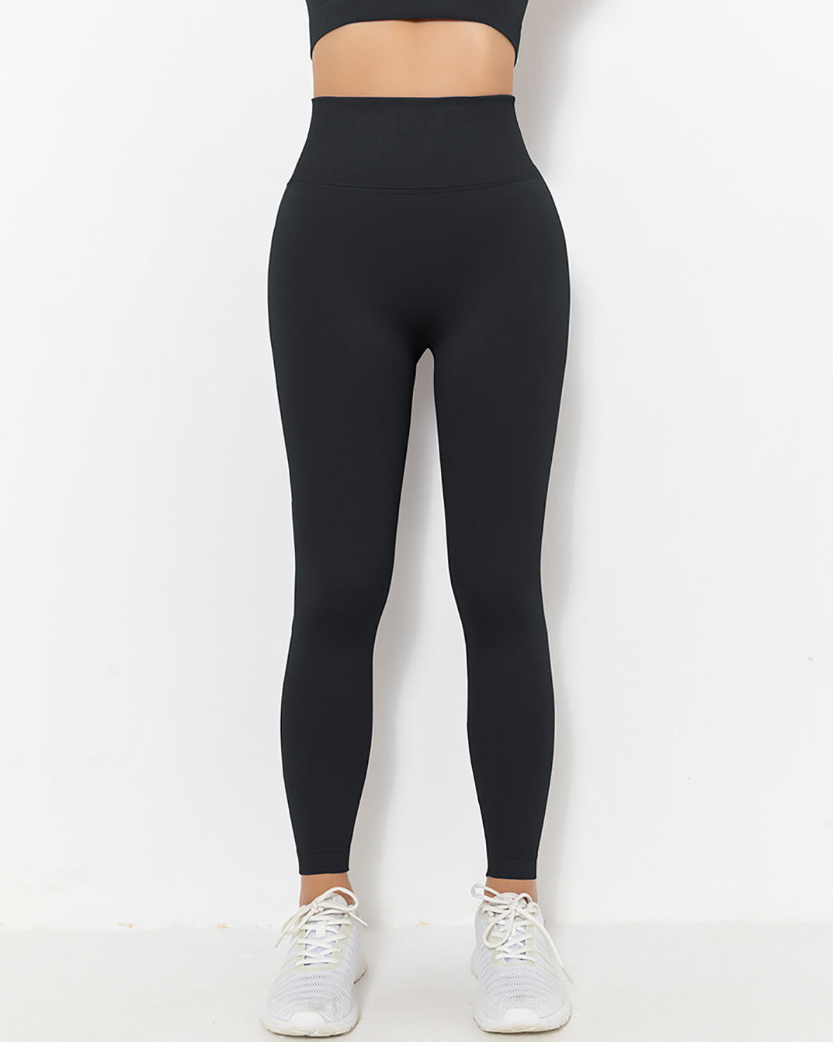 Lior Seamless Scrunch Leggings - Schwarz