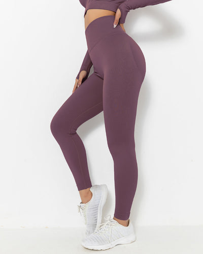 Lior Seamless Scrunch Leggings - Lila