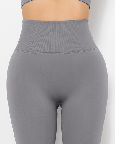 Lior Seamless Scrunch Leggings - Hellgrau