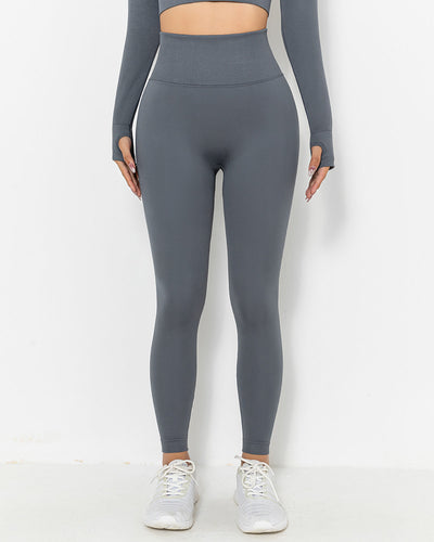 Lior Seamless Scrunch Leggings - Dunkelgrau