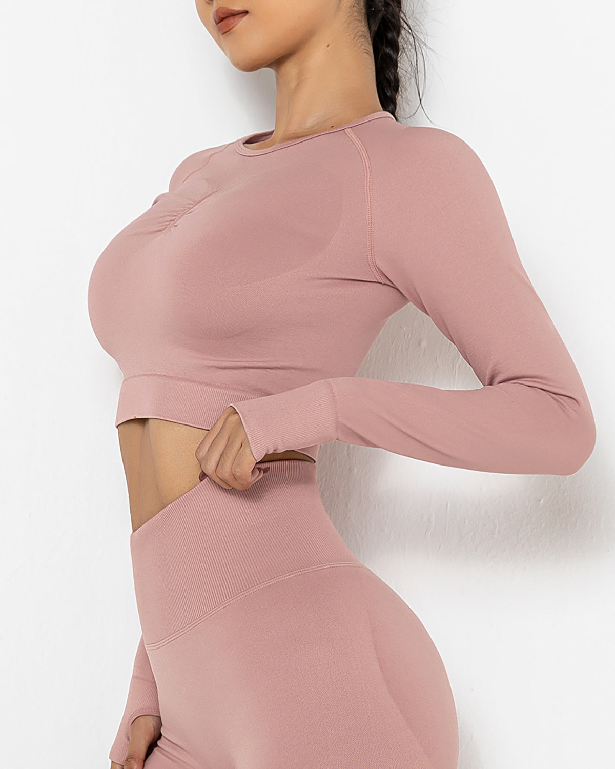 Lior Seamless Long Sleeve - Pink