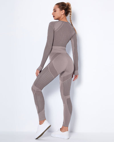Lorica Leggings - Braun