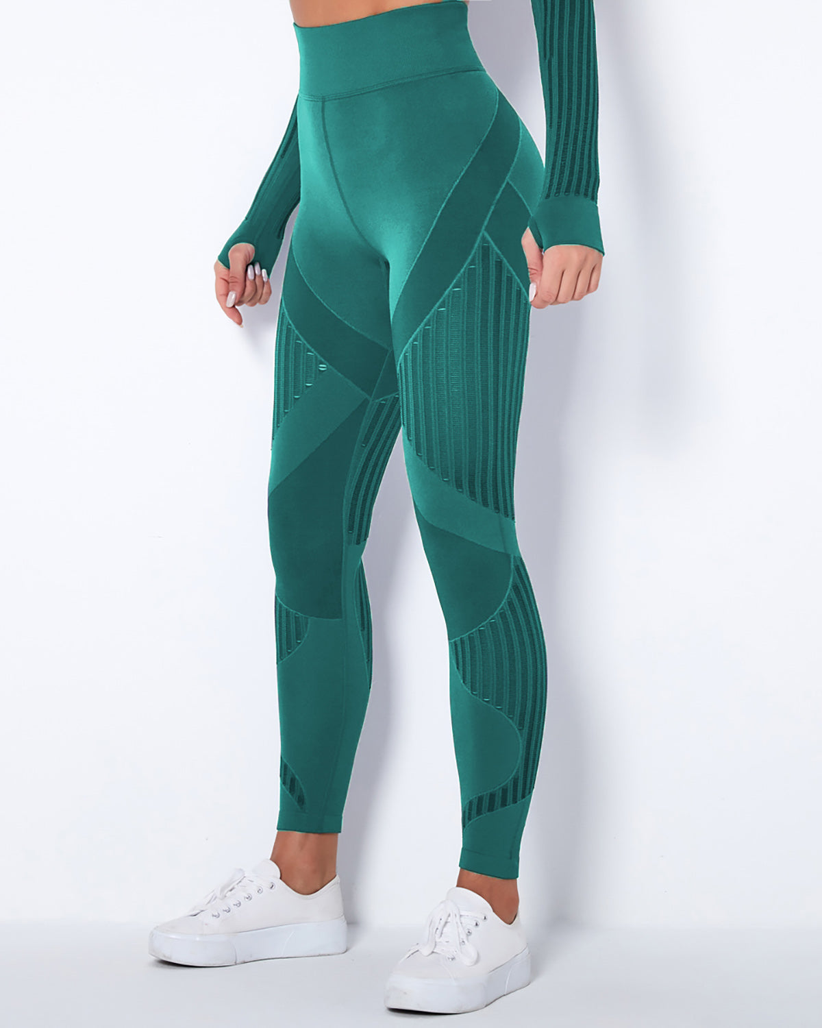 Lorica Leggings - Petrol