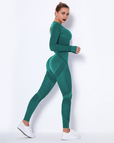 Lorica Leggings - Petrol