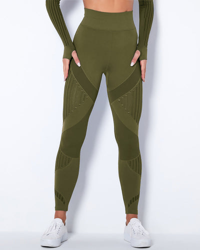 Lorica Leggings - Armeegrün