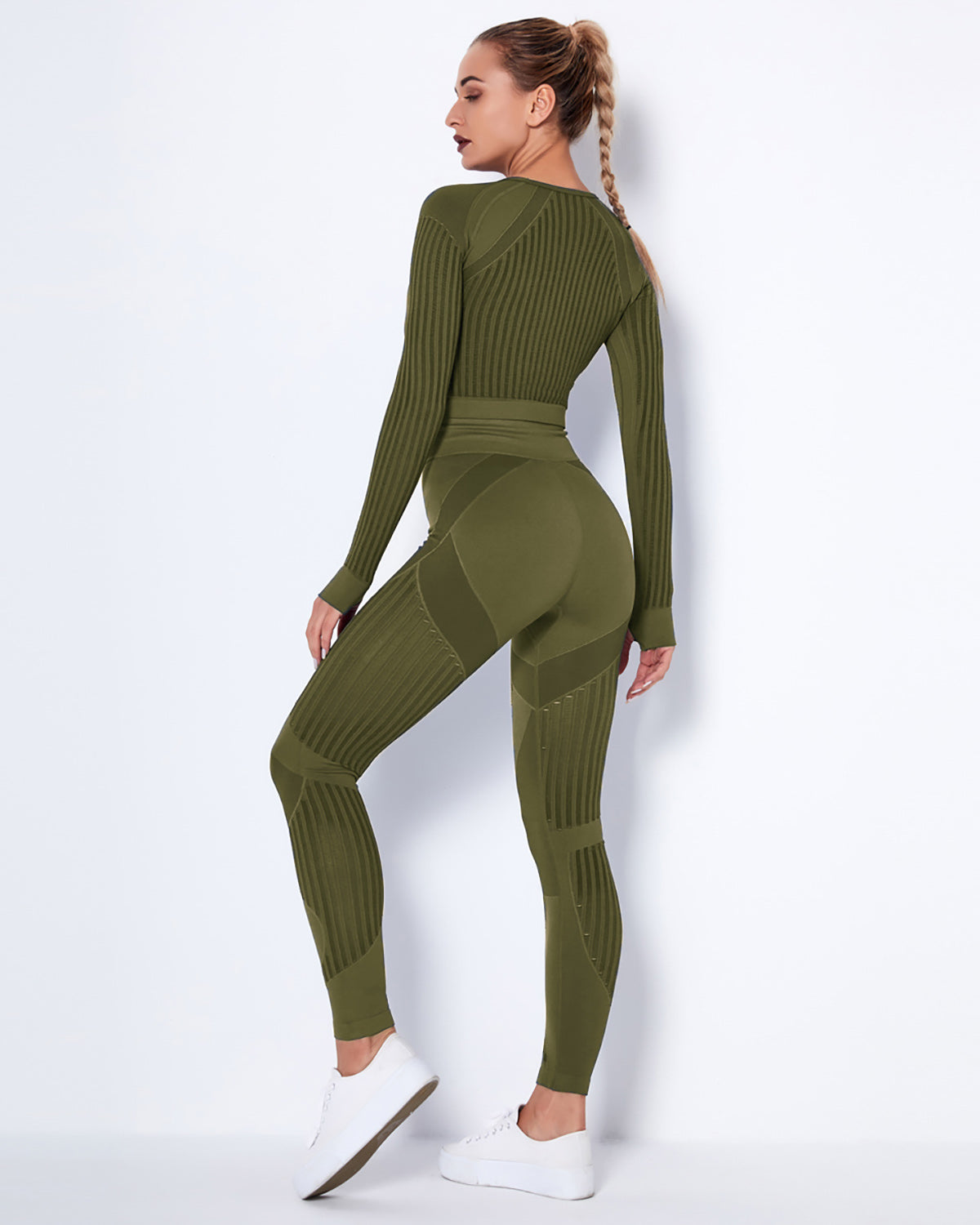 Lorica Leggings - Armeegrün