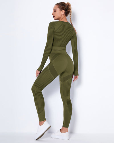 Lorica Leggings - Armeegrün