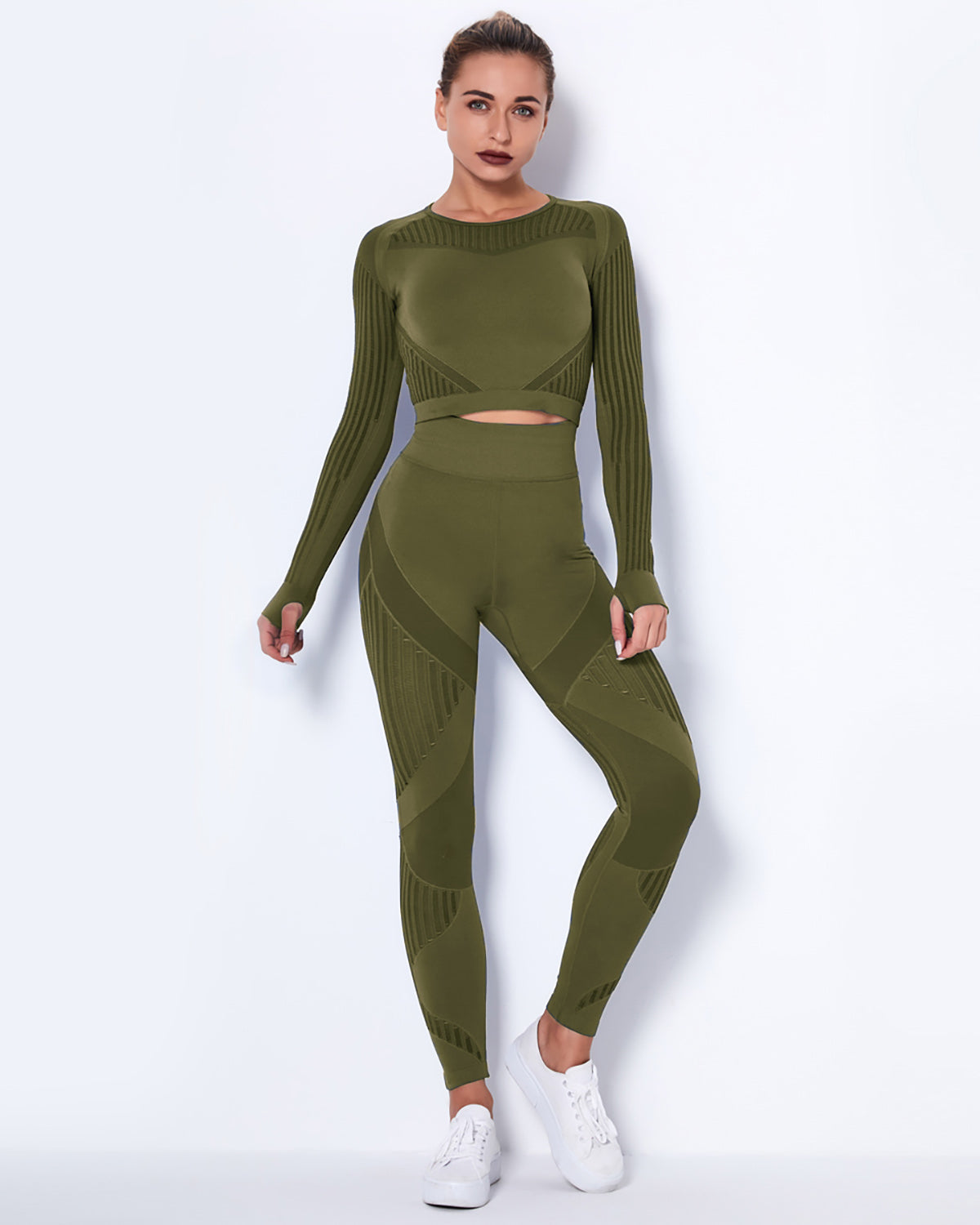 Lorica Leggings - Armeegrün