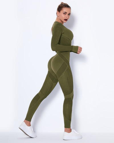 Lorica Leggings - Armeegrün