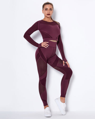 Lorica Long Sleeve - Weinrot
