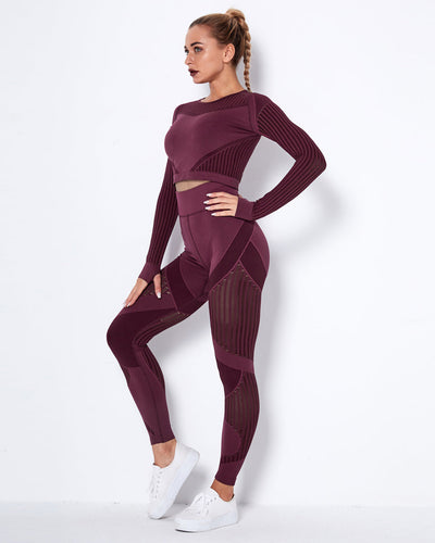 Lorica Long Sleeve - Weinrot