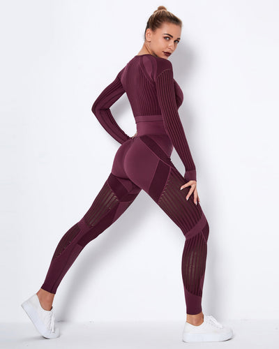 Lorica Long Sleeve - Weinrot