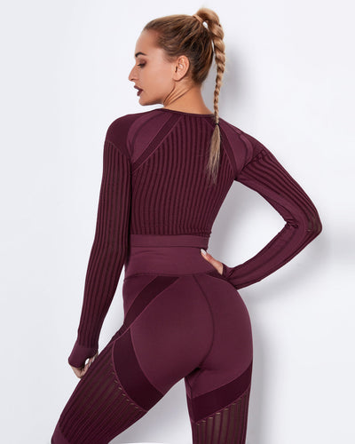 Lorica Long Sleeve - Weinrot