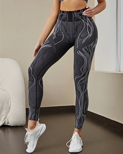 Jacqueline Seamless Leggings - Schwarz