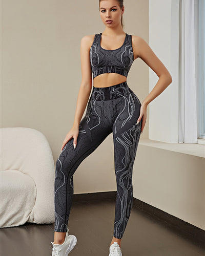 Jacqueline Seamless Leggings - Schwarz