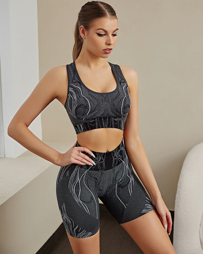 Jacqueline Seamless Shorts - Schwarz
