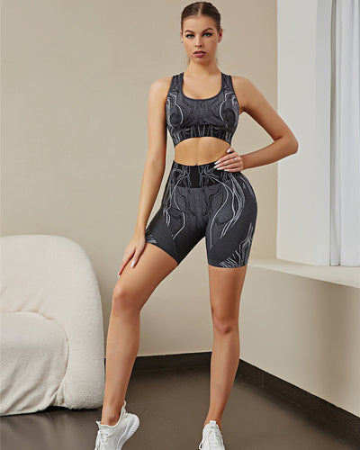 Jacqueline Sport-BH - Schwarz