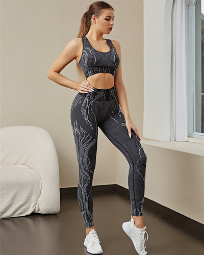Jacqueline Sport-BH - Schwarz