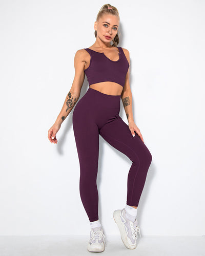 Nieve Keyhole Sport-BH - Lila