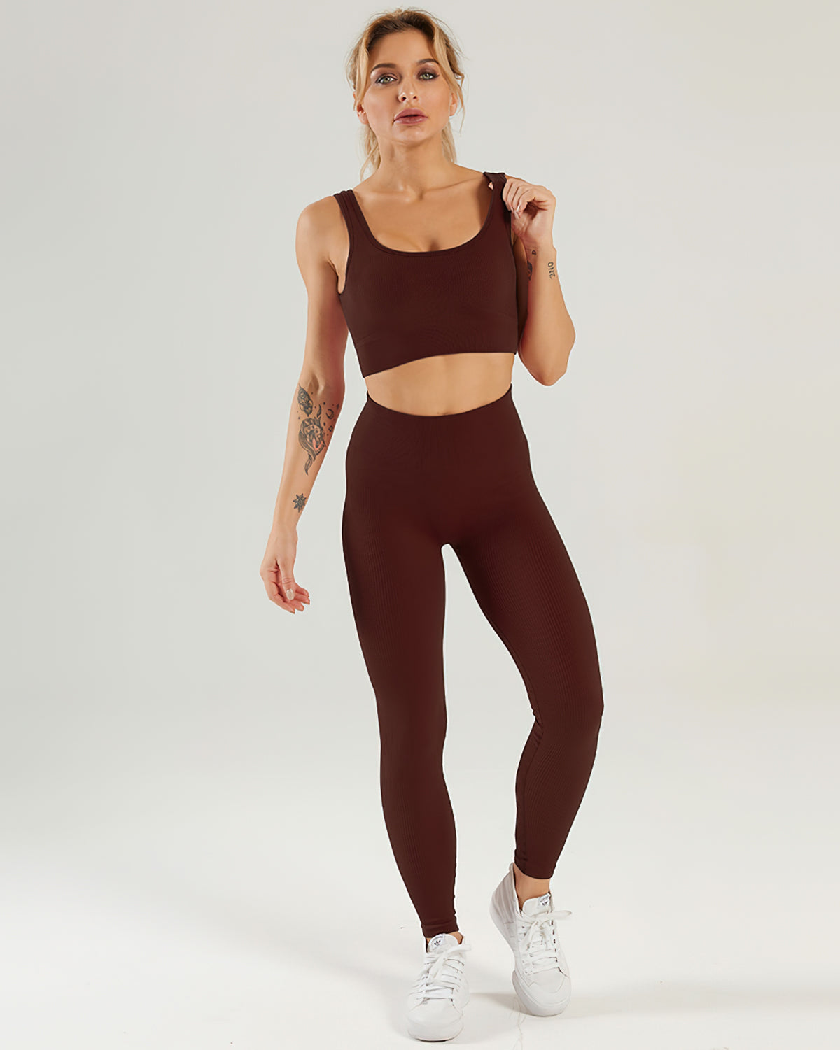 Nieve Sport-BH - Maroon