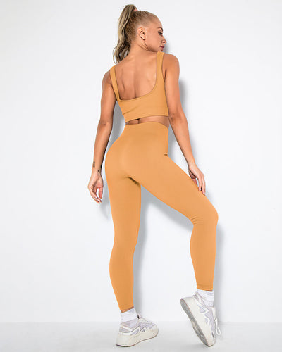 Nieve Sport-BH - Ocker