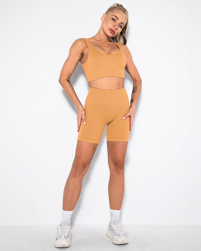Nieve Sport-BH - Ocker