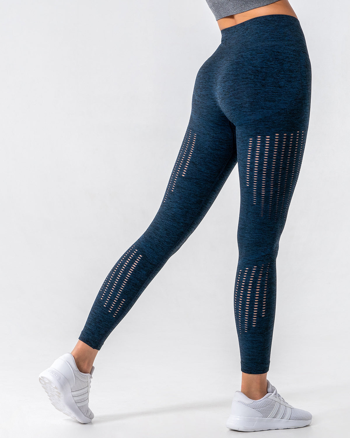 Nina Luxe Leggings - Blau