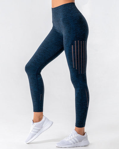 Nina Luxe Leggings - Blau