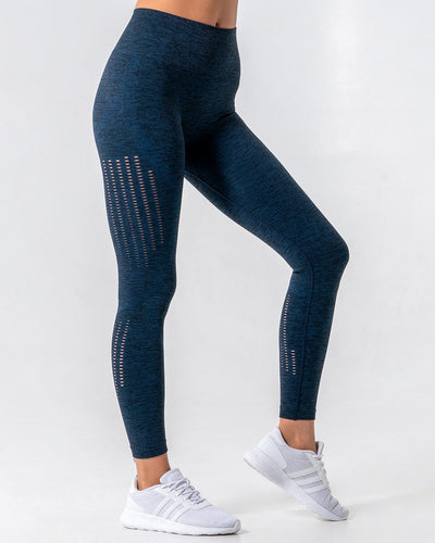 Nina Luxe Leggings - Blau